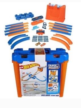 Hot Wheels Track Builder Deluxe Stunt Box